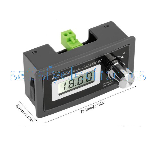 4-20mA Signal Generator Current Transducer Load Tester PLC Instrument LCD