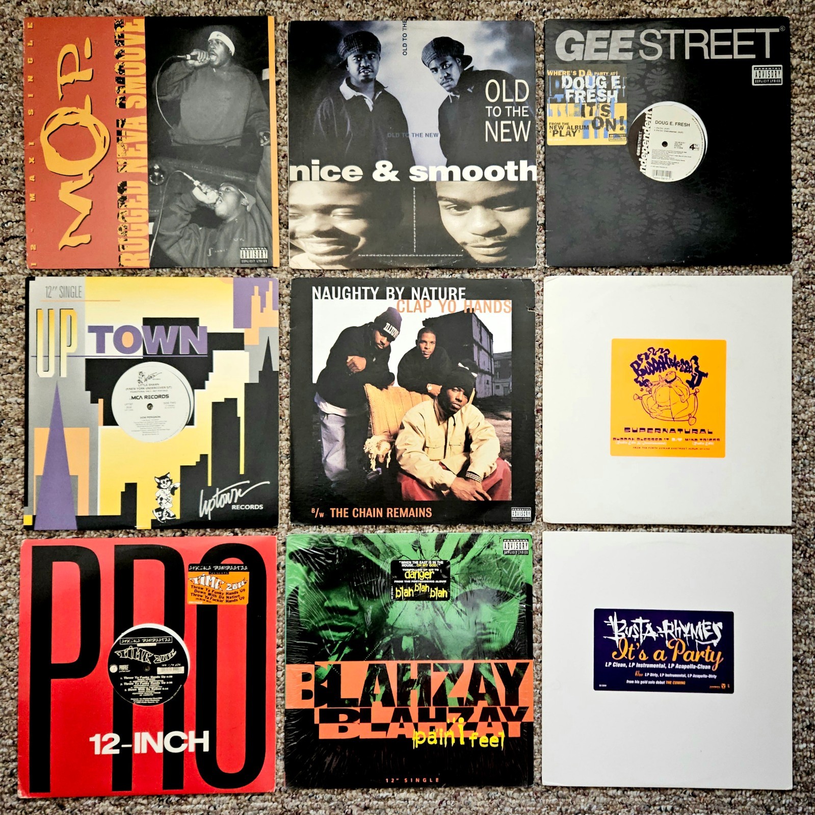 RAP / HIP HOP BLOWOUT SALE 1990 TO 1997 - $10 EACH - BUY 4 OR MORE FOR $5 EACH!