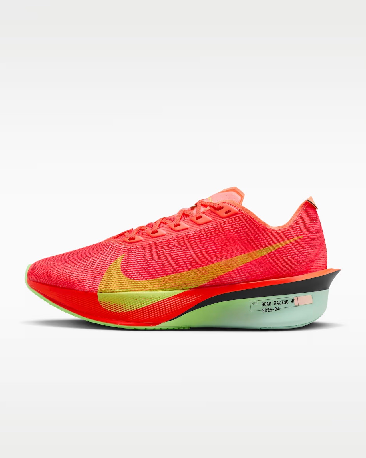 Size 5-6 Women's Nike Vaporfly Next% 4 "Bright Crimson/Lime Blast" (HF6412-600)