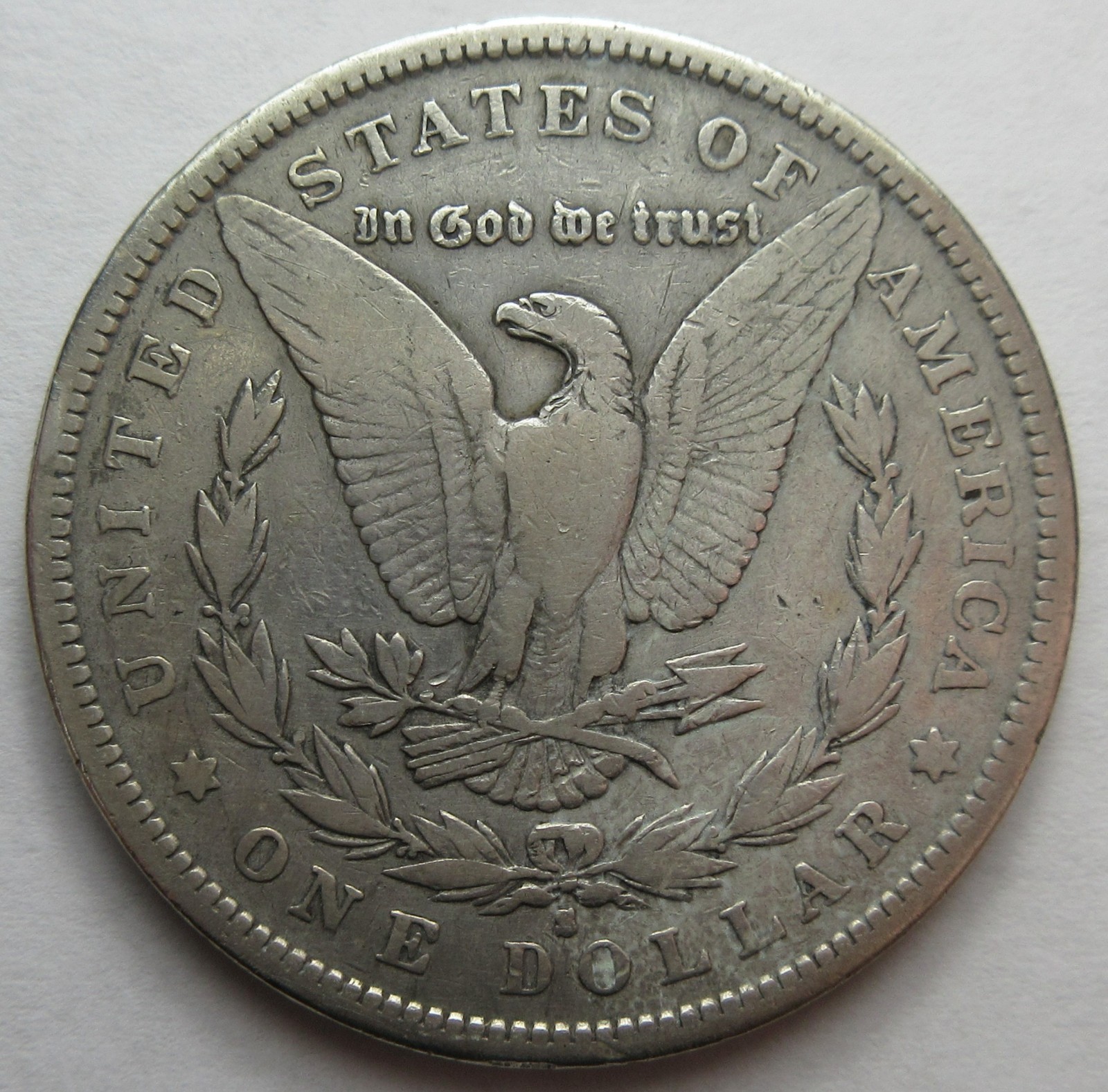 1890-S Silver Morgan Dollar -VF- (#617e)