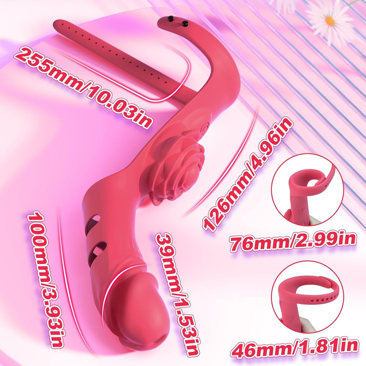 Rose Finger Vibrator