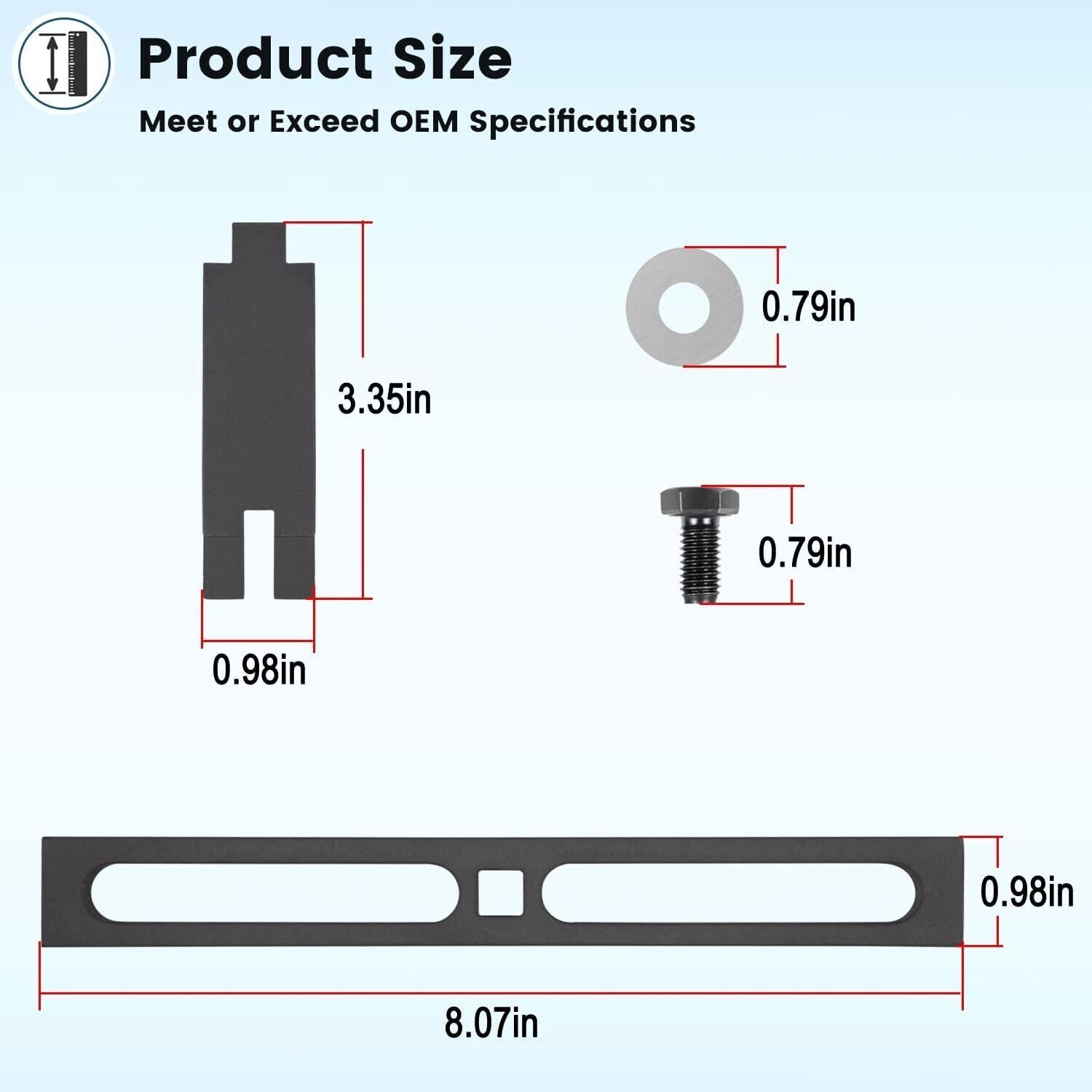 Fuel Pump Module Spanner Wrench Adjustable Tool from 3/8" - 1/2" For BMW VW Audi