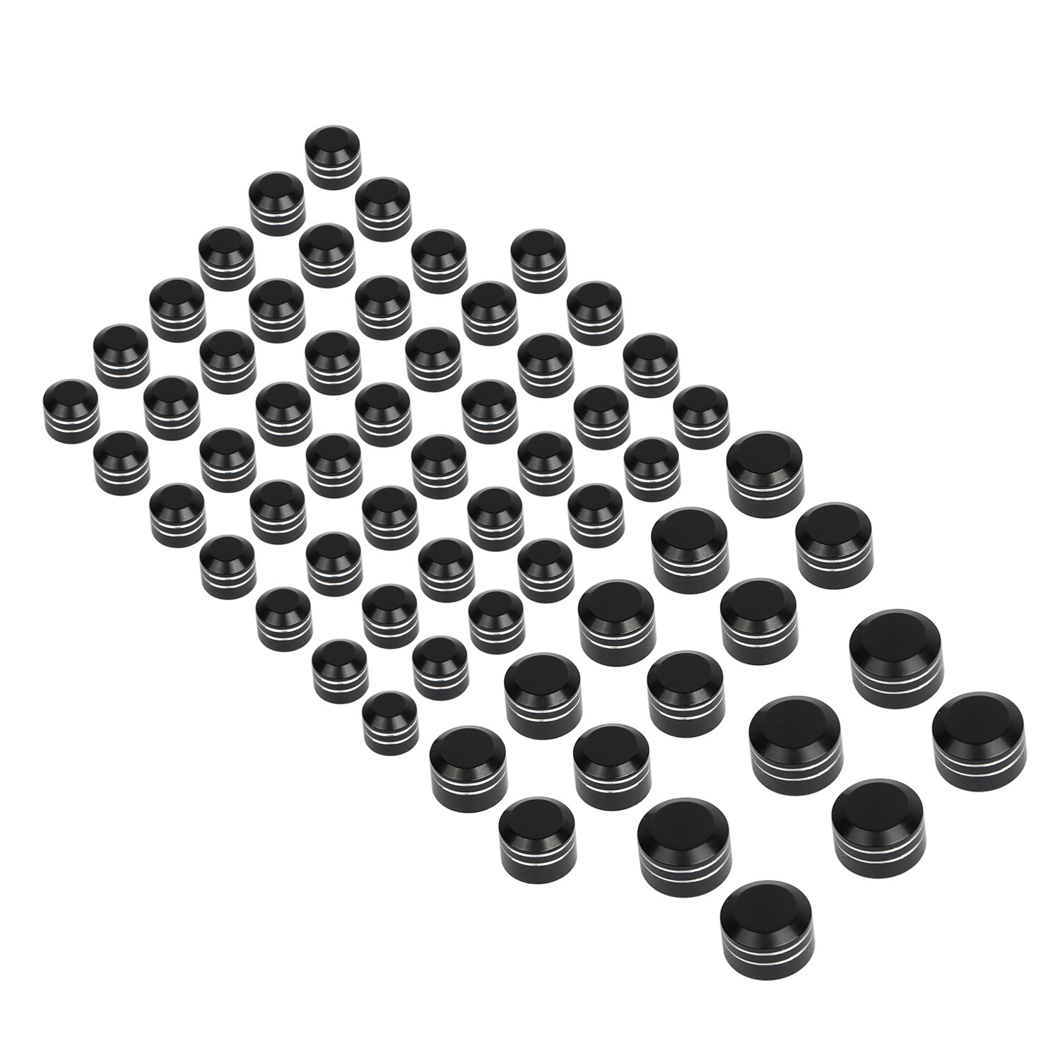 Engine Bolt Cover Cap Kit For Harley Fat Boy Heritage Classic Street Tri Glide