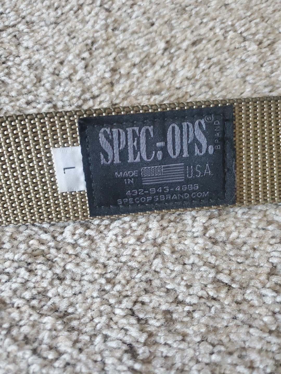 Spec Ops BDB Large Duty Belt