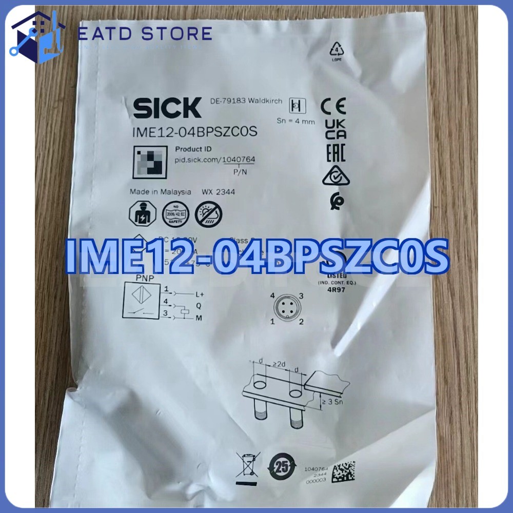IME12-04BPSZC0S 1X NEW SICK IME12-04BPSZC0S Proximity Switch Fast Delivery New