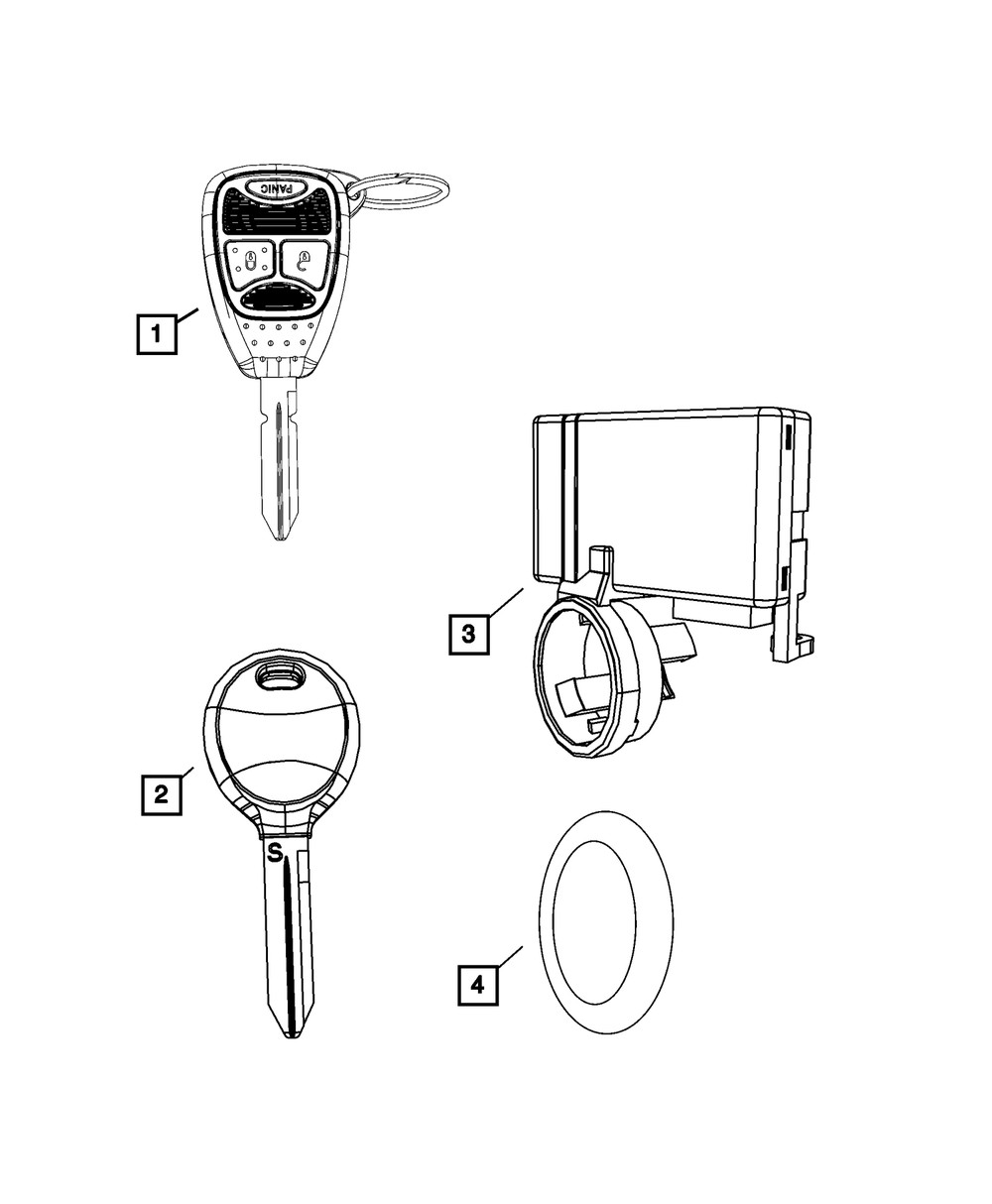 Genuine Mopar Immobilizer Module 5026142AC