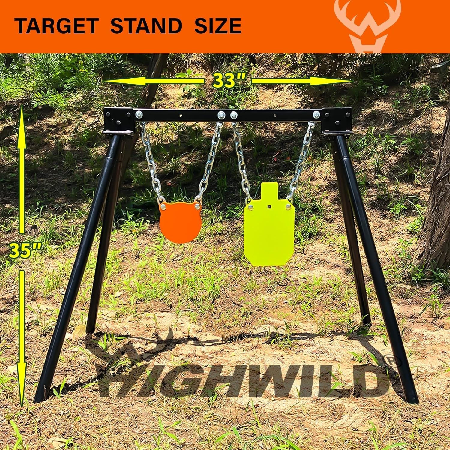 Complete AR500 Steel Target System with Stand & Mounting Kits for Enthusiasts