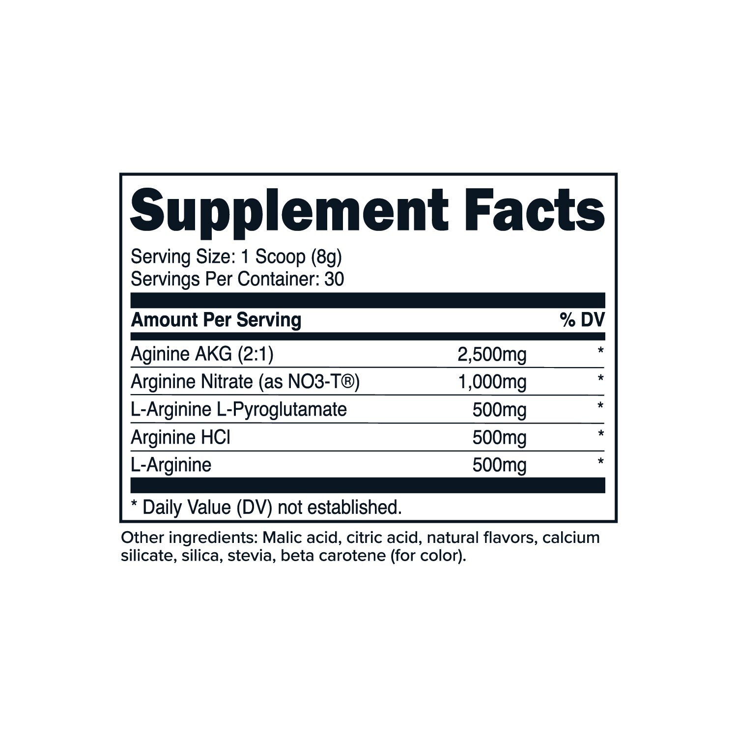 PrimaForce L-Arginine Complex Powder (30 Servings Per Bottle) (Peach Mango)