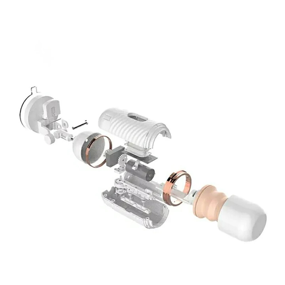 Cyclone Fire Thrusting Sex Machine w/ Heating, 7 Mode (Detachable Suction Cup)