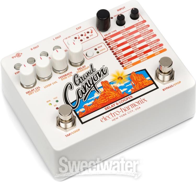 Electro-Harmonix Grand Canyon Delay and Looper Pedal