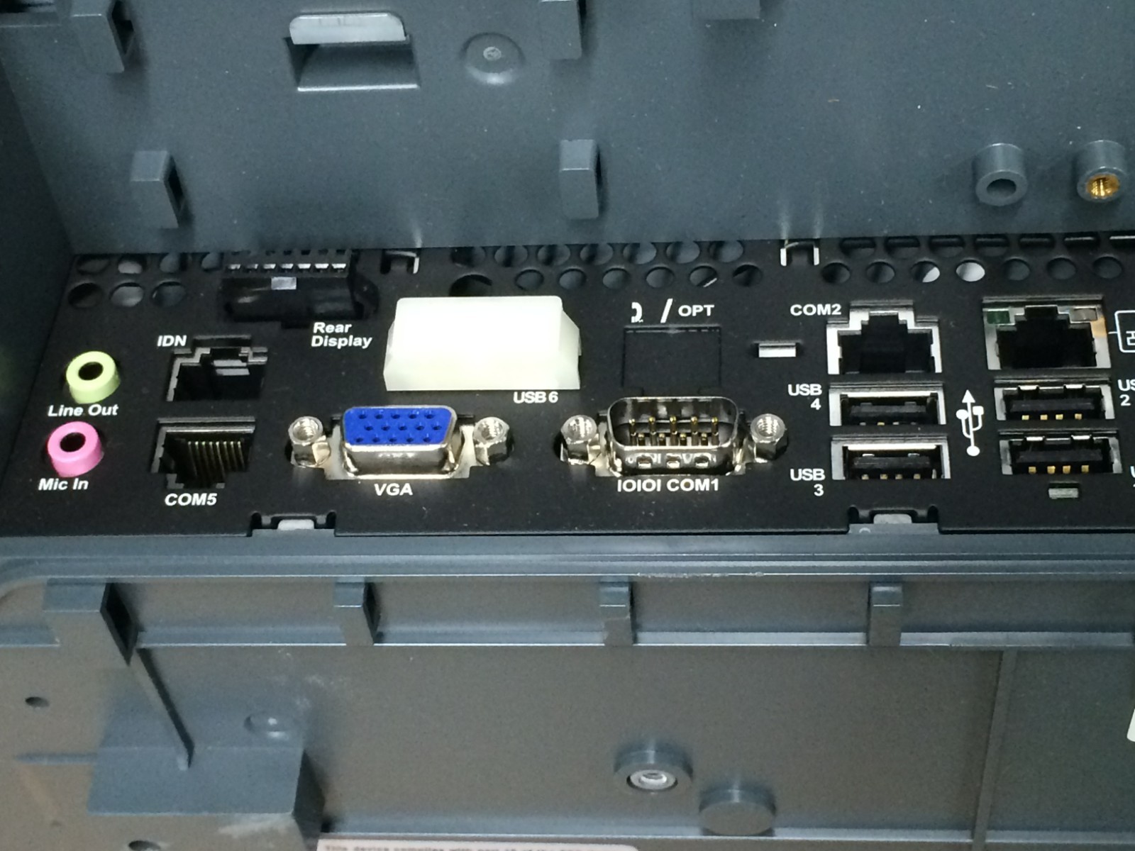 Oracle Micros Workstation 5A Touch Screen System Terminal With Stand Win CE 6.0