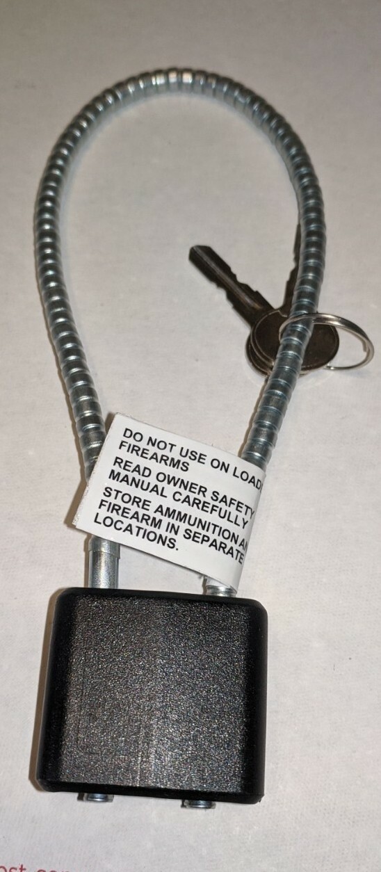 Gun Lock  Firearm Gun Safety Cable Lock Brand New