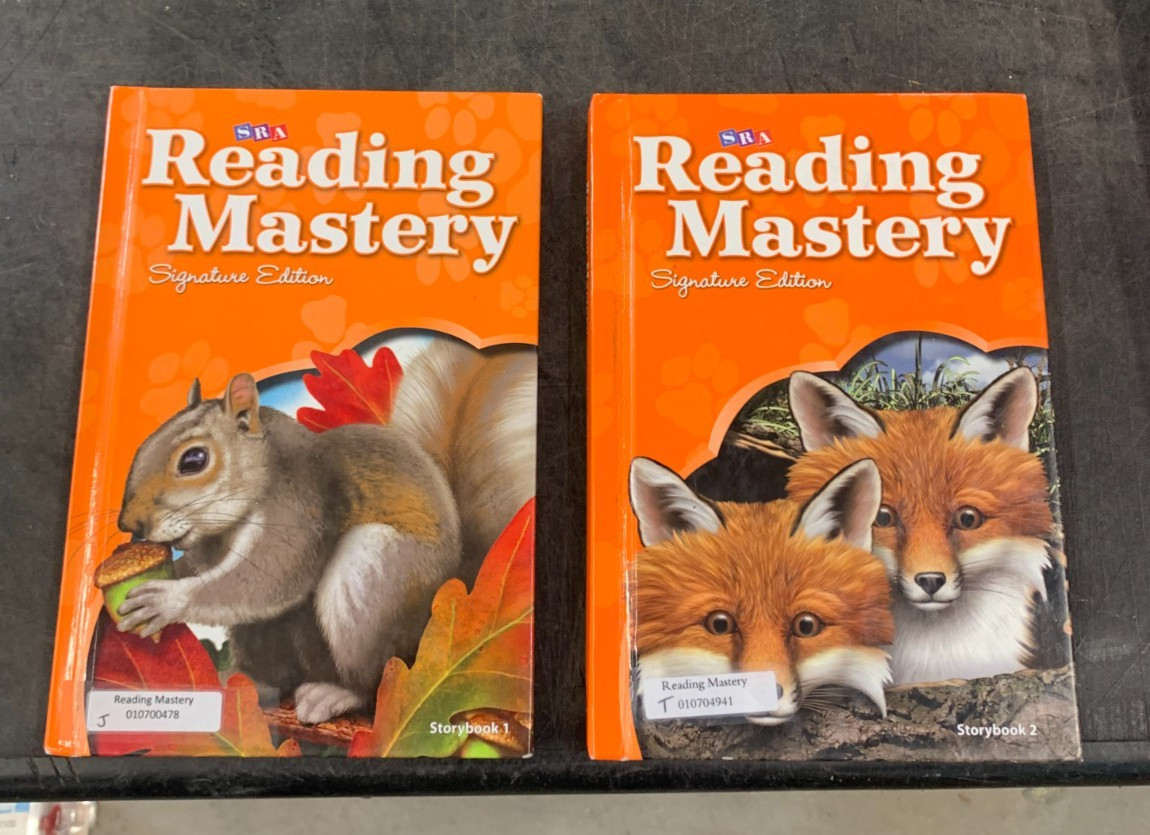 1st Grade - SRA READING MASTERY Student Storybook 1 & 2 SIGNATURE EDITION (2008)