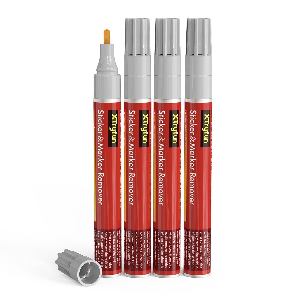 Adhesive Remover, Multi-Surface Safe Sticker Marker Remover Pen, Rapid Safely...