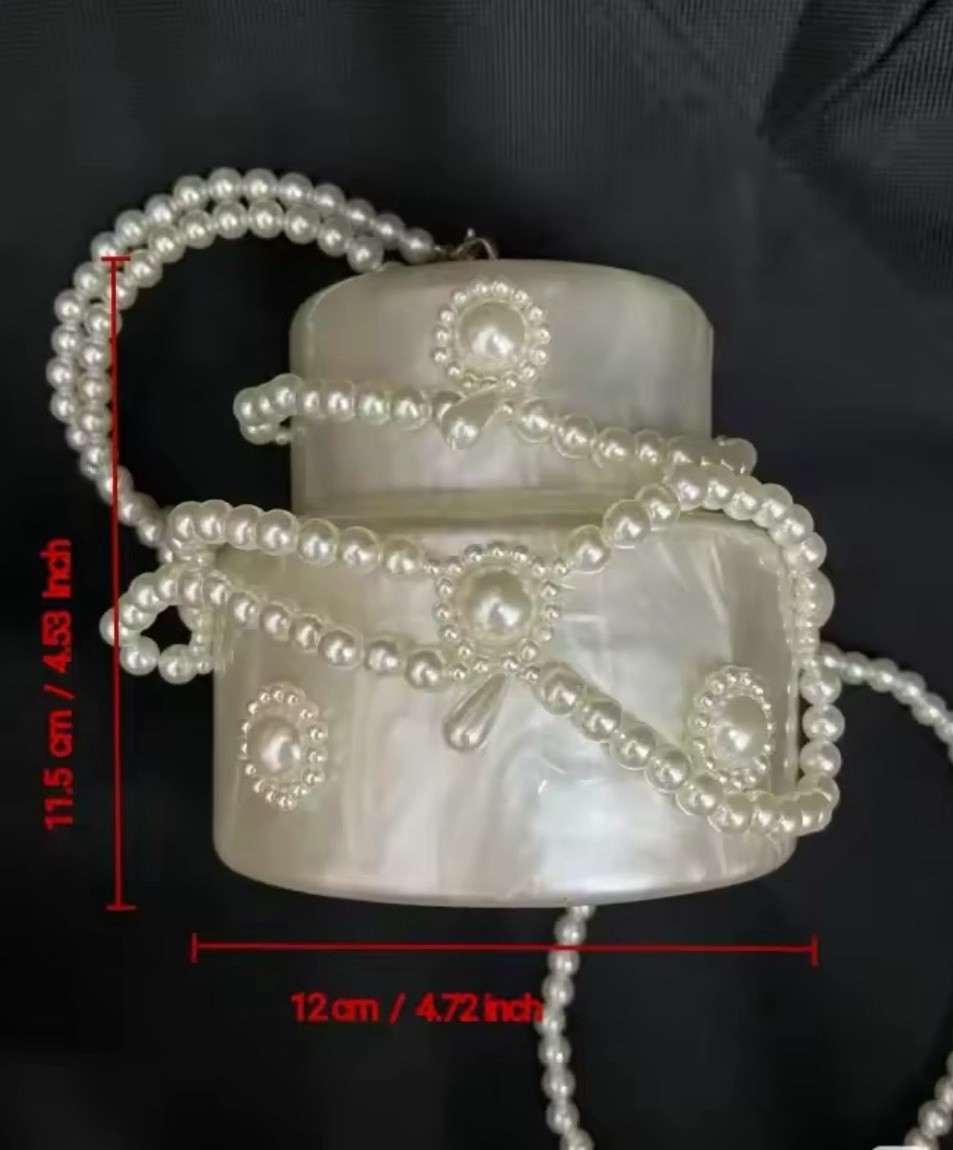 Wedding Cake Shaped Bridal Bag