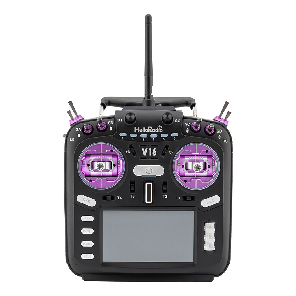 HelloRadio V16 MAX ELRS Multi Protocol Transmitter Remote Control EDGETX OPENTX