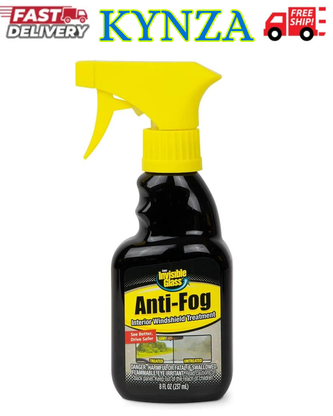 Invisible Glass 92472 Anti-Fog Interior Windshield Treatment Car Glass Defogger