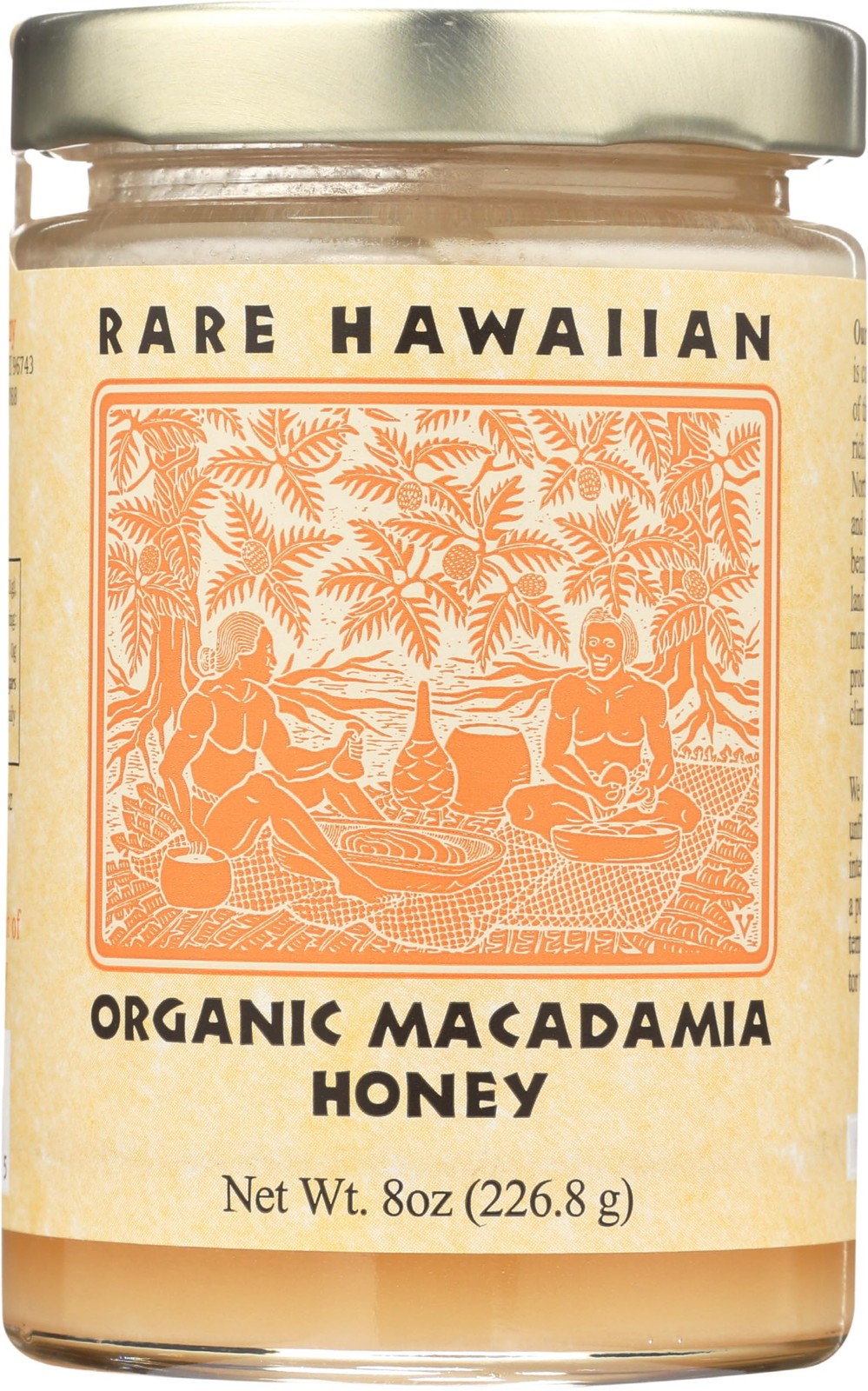 Rare Hawaiian, Honey Macadamia Nut Organic, 8 Ounce