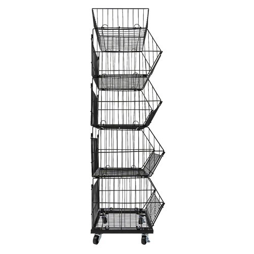 5 Tier Retail Display Rack Concession Candy Snack Display Rack Potato Chip Stand