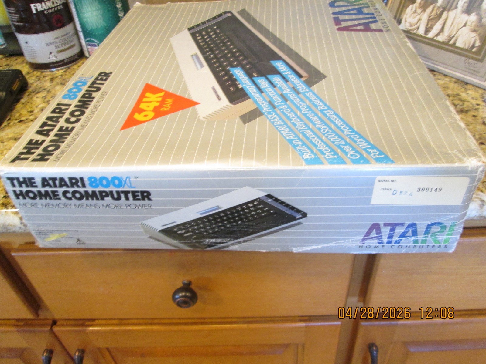 Atari 800XL Computer CIB