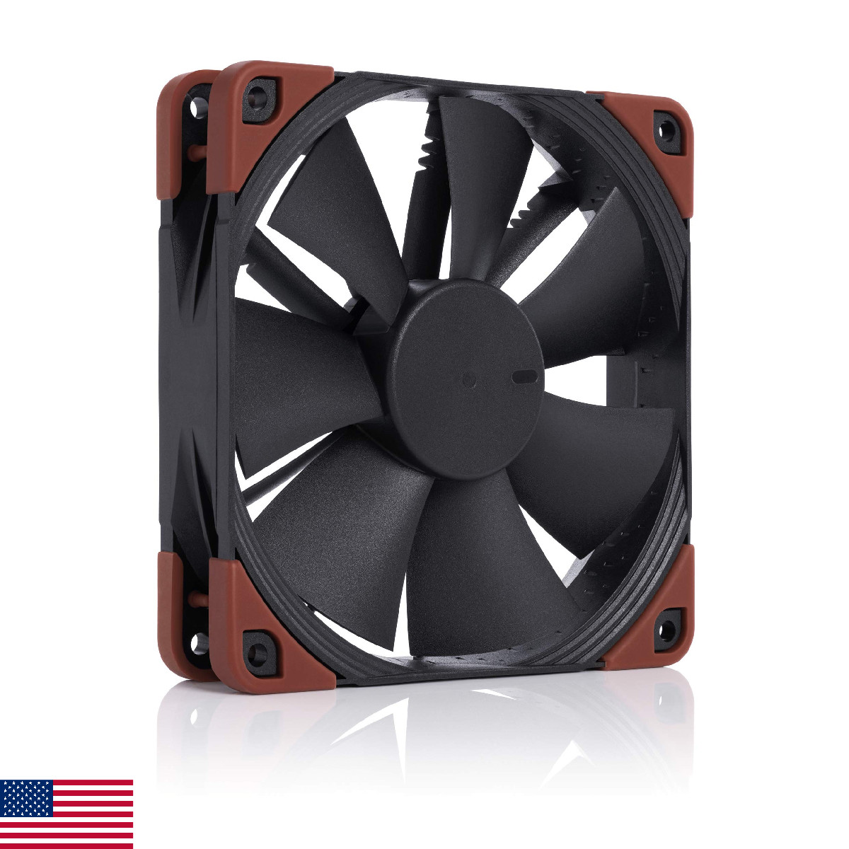 Noctua NF-F12 iPPC 3000 PWM, Heavy Duty Cooling Fan, 4-Pin, 3000 RPM (120mm, Bla