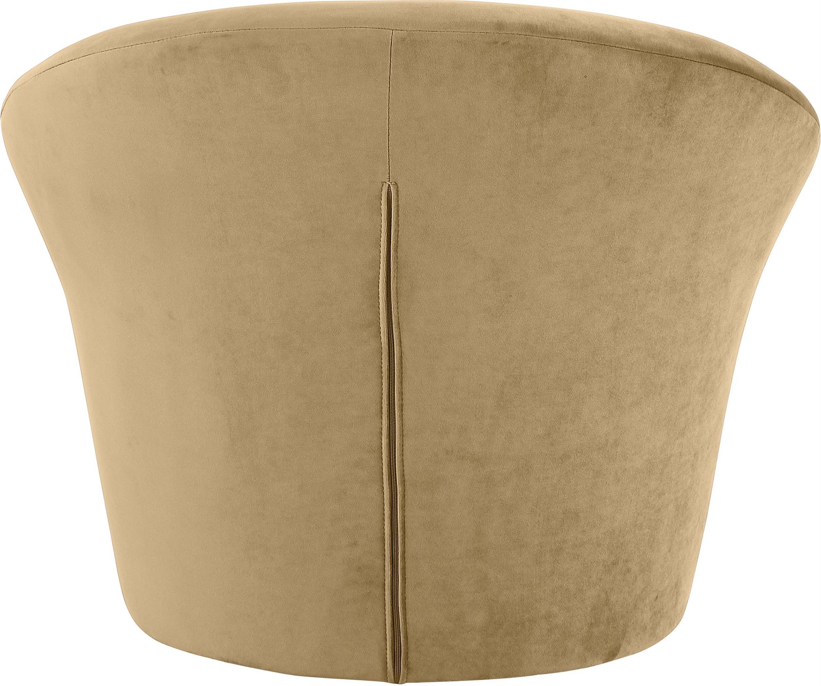 Meridian Furniture Tristan Camel Velvet Accent Chair