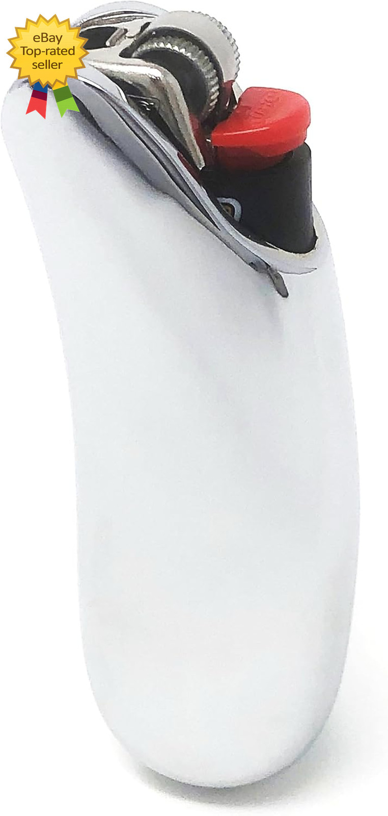Metal Lighter Case Standard Size Cover Holder Pouch Shiny SilverProtectiveSleeve