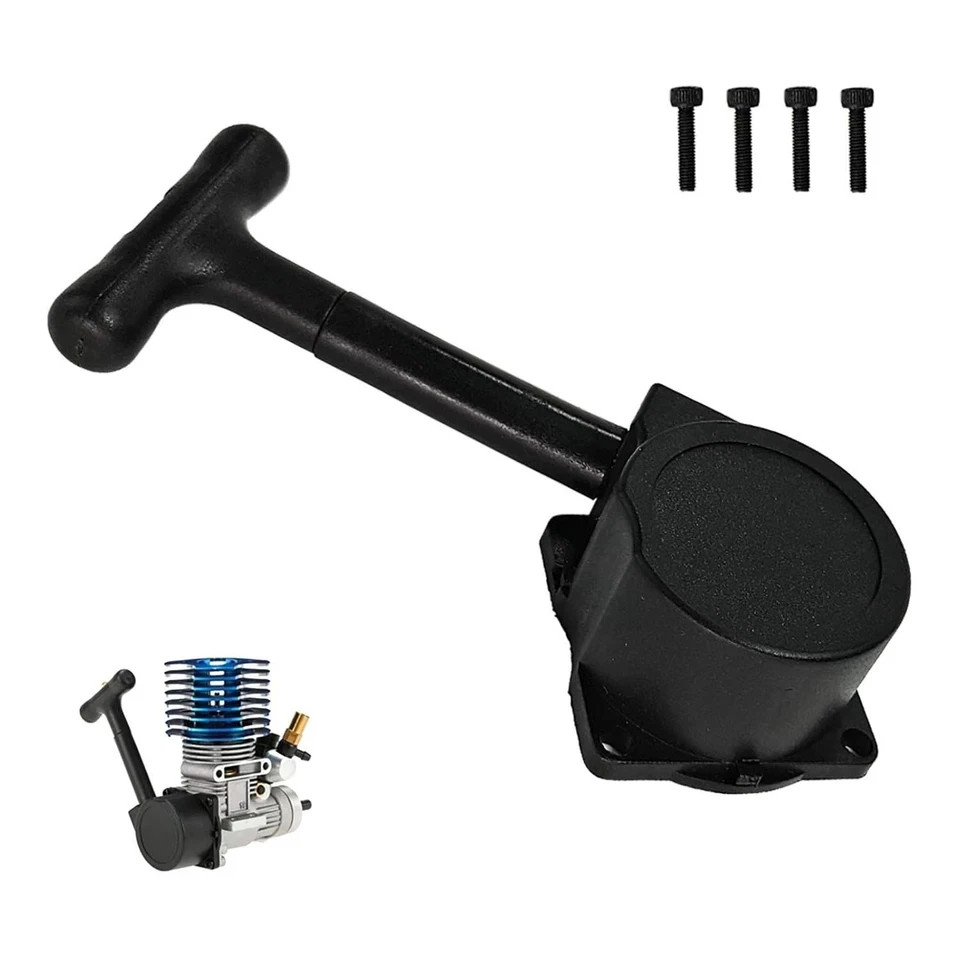 RC Nitro Car Pull Starter R020 Recoil Start Accessory for 1/10 HSP ..
