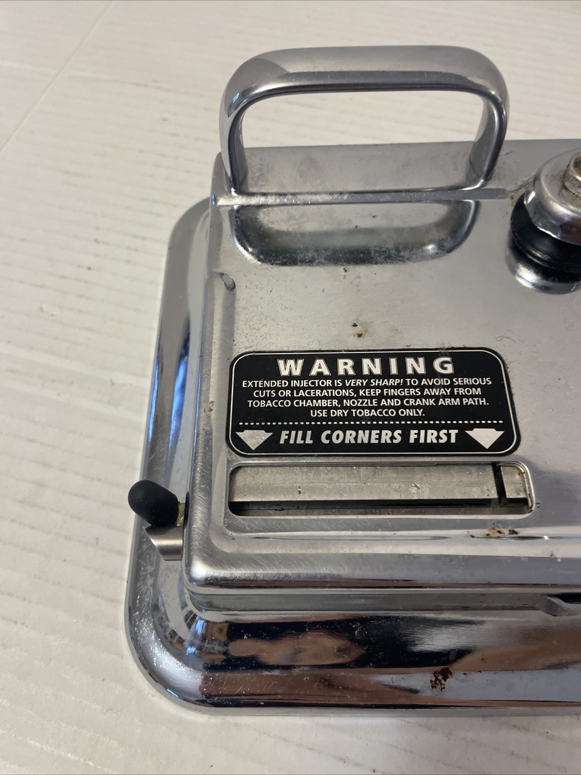 Used Top-O-Matic T2 Cigarette Manual Home Tabletop Rolling Machine