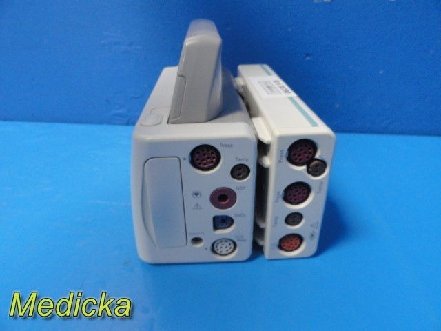 Philips IntelliVue MX700 + X2 (M3002A) + M3012A Monitoring System W/ Leads~38790
