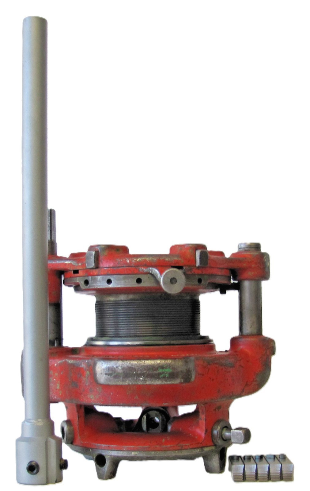 Ridgid 141 Receding Geared Pipe Threader 2-1/2" to 4" Jam Proof w/ Extras