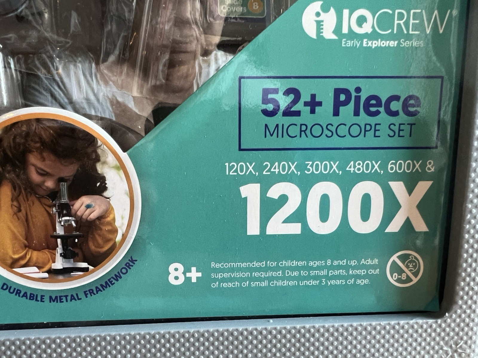 IQ Crew 52-Piece Microscope Set BRAND NEW