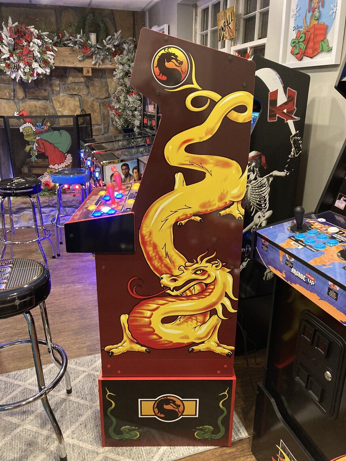 Arcade1up  - Mortal Kombat Legacy 30th - Screw Hole Caps/Covers