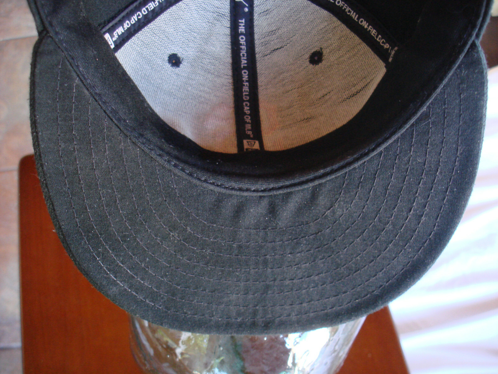 MLB Authentic Official On-Field Cap New Era 59 Fifty Sz 6 7/8 SF Giants Ball Cap