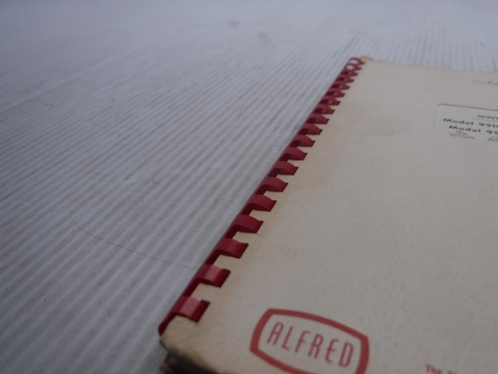 Alfred / Singer 9510 & 9511 Sweep Oscillator Manual