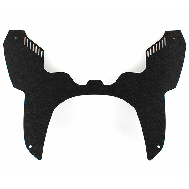 1pc Black Fork Shield Upwind Deflector for Honda CRF 1100L 2020-2023
