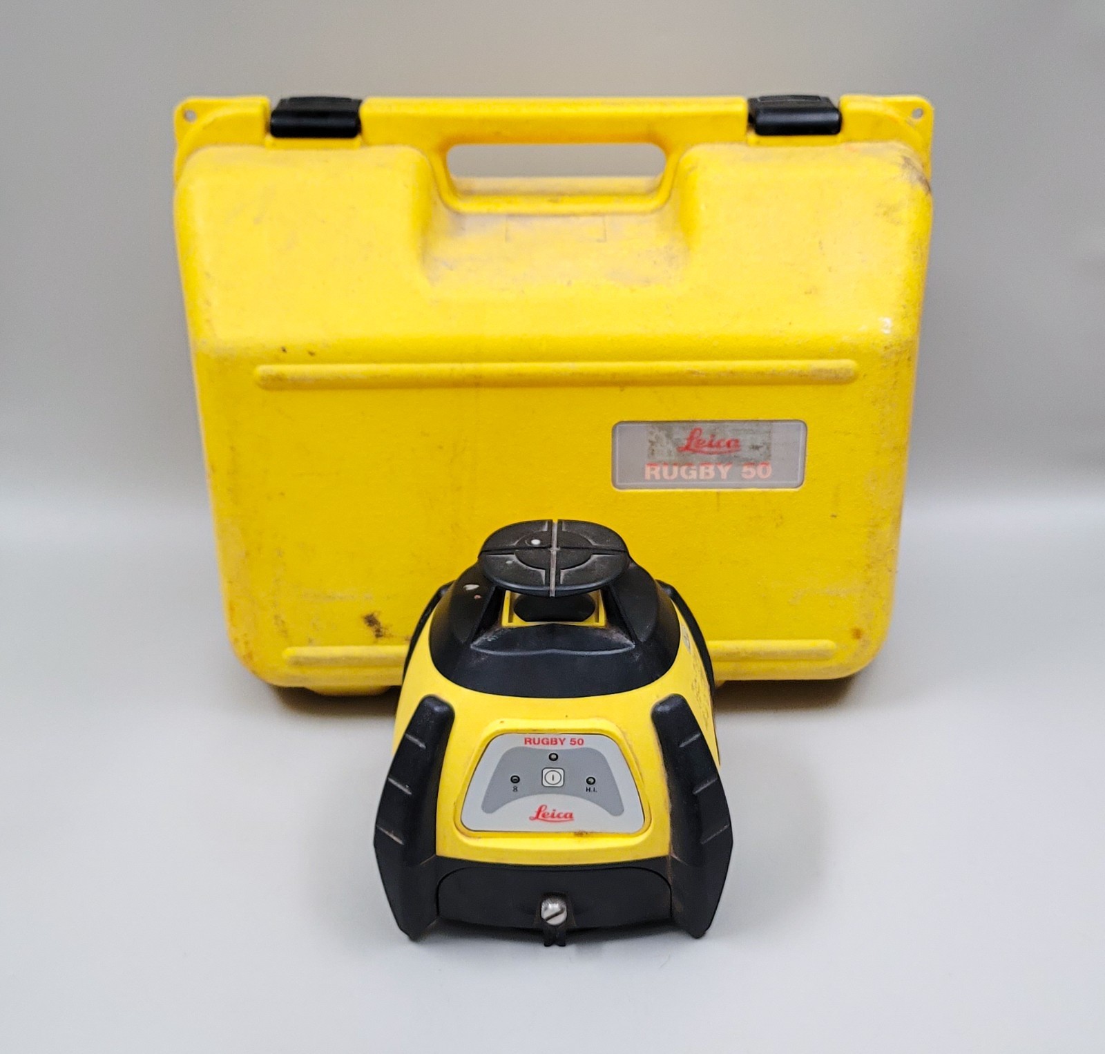 (MA4) Leica Rugby 50 Rotary Laser Level (For repair or parts)