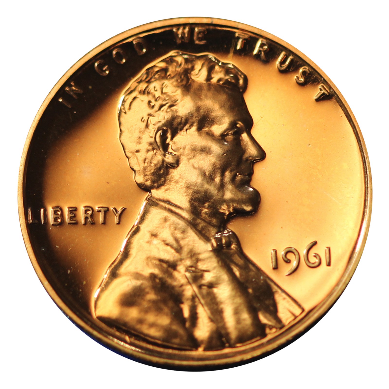 1961 Lincoln Memorial Cent Gem Proof Single Coin
