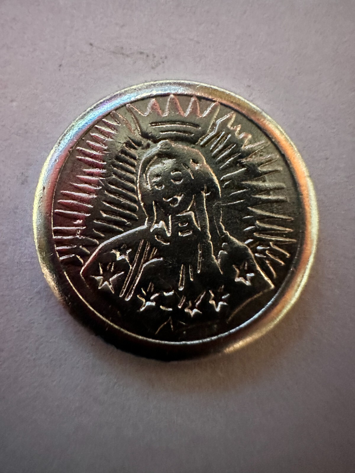 Recuerdo matrimdnial Coin 17mm