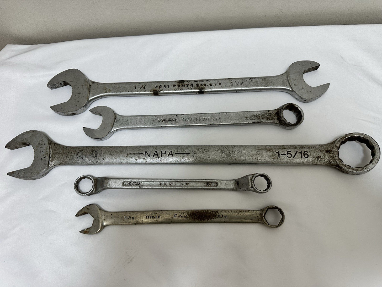 Napa Professional 1-15/16" Combination Wrench NDF 75 PLUS 4 USA WRENCHES