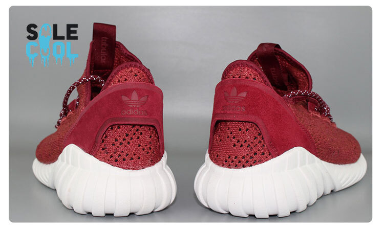 Adidas Originals Tubular Doom Primeknit Red Sneakers BY3560