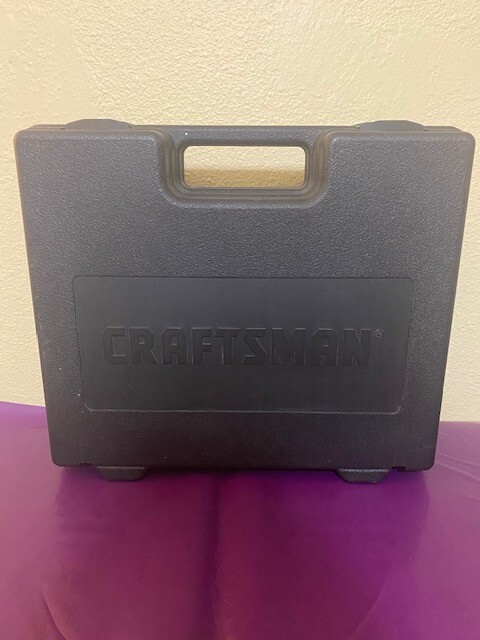 Craftsman Hard Plastic Drill Carrying Case - 14.75"x12.75" - Empty