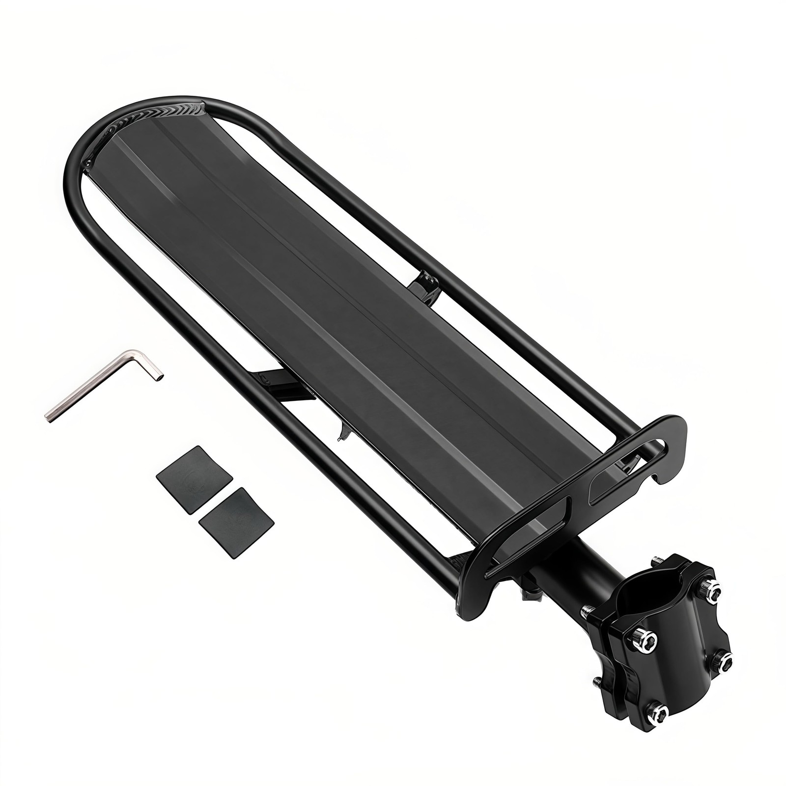 Retractable Bike Luggage Cargo Rack Aluminum Alloy Bicycle Pannier Bag Holder...
