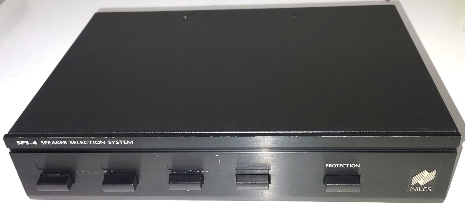 Niles SPS-4 Speaker Selection System 4-Pair Speaker Selector Tested Working