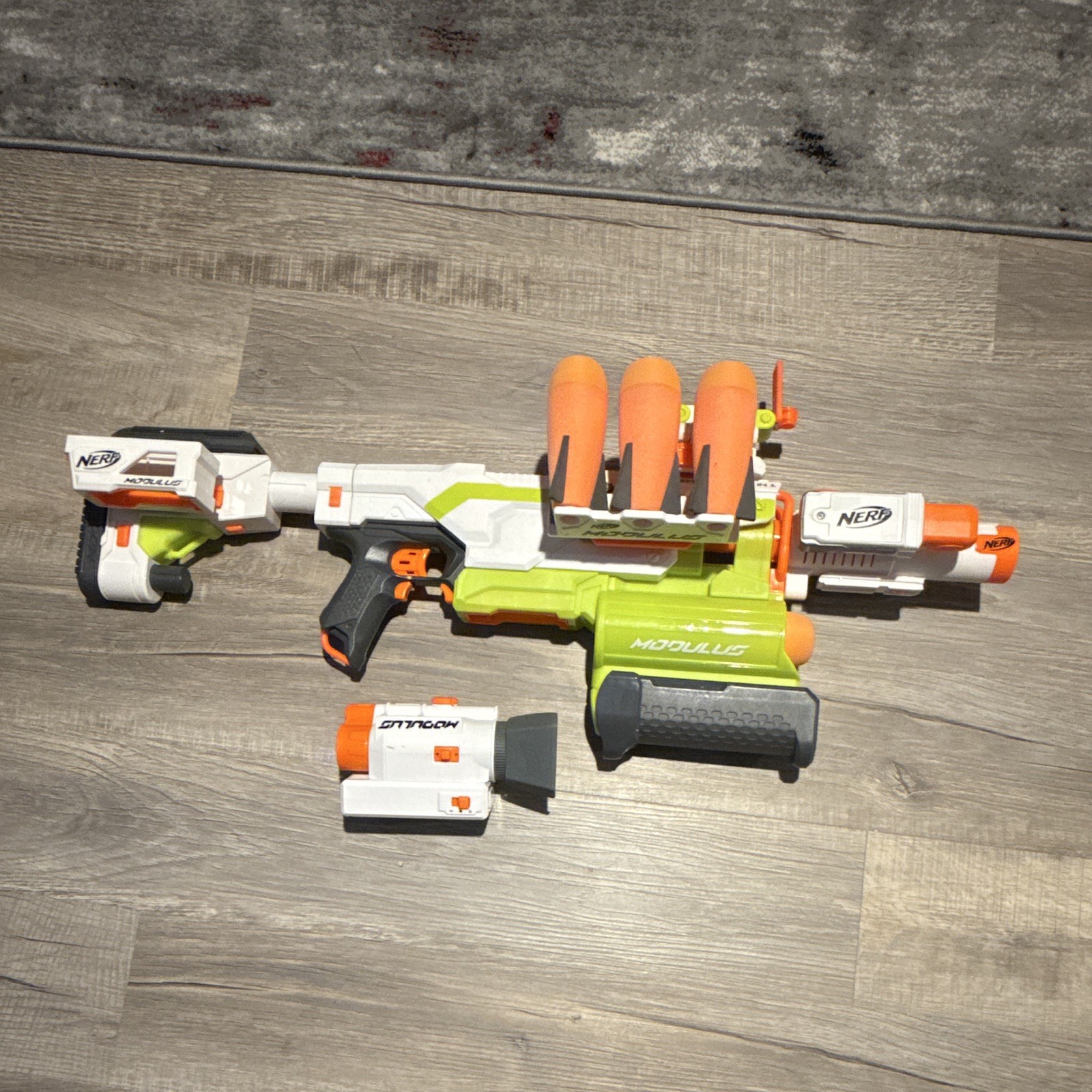 Nerf N-Strike Modulus Demolisher Ultimate Customizer Pack WITH Zoom Scope & More
