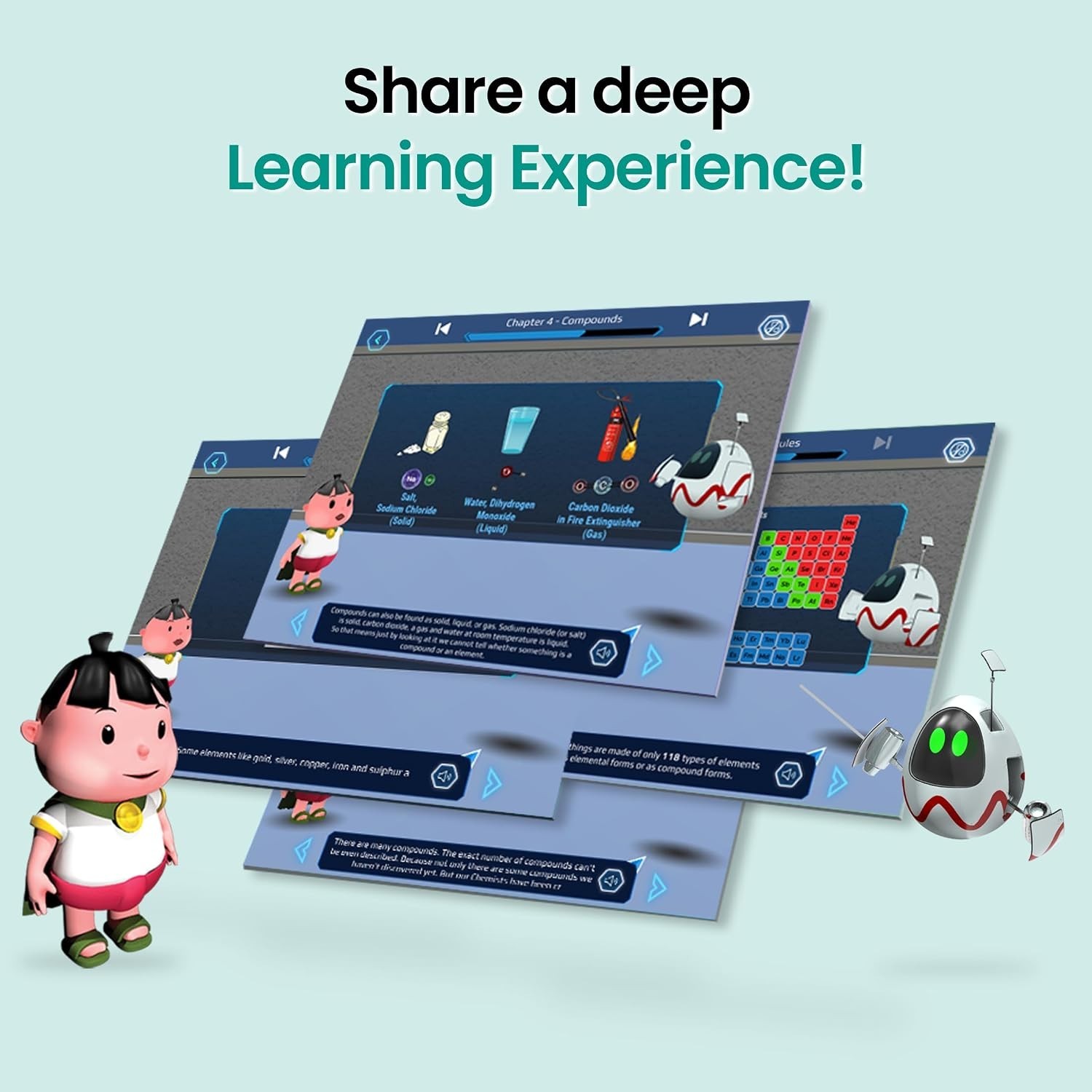 360ed Elements AR Flashcards & Learning App Chemistry Learning Kit