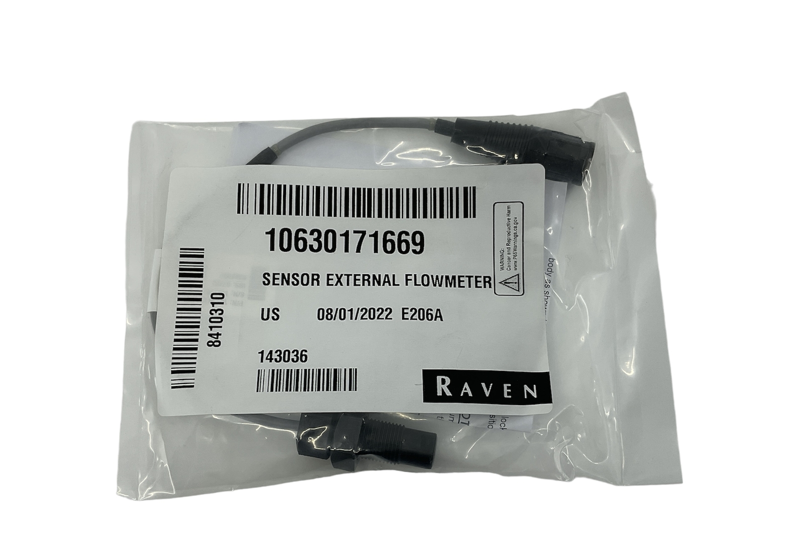 Raven Flow Meter Sensor Assembly for NH3 Stainless and Poly - 063-0171-669