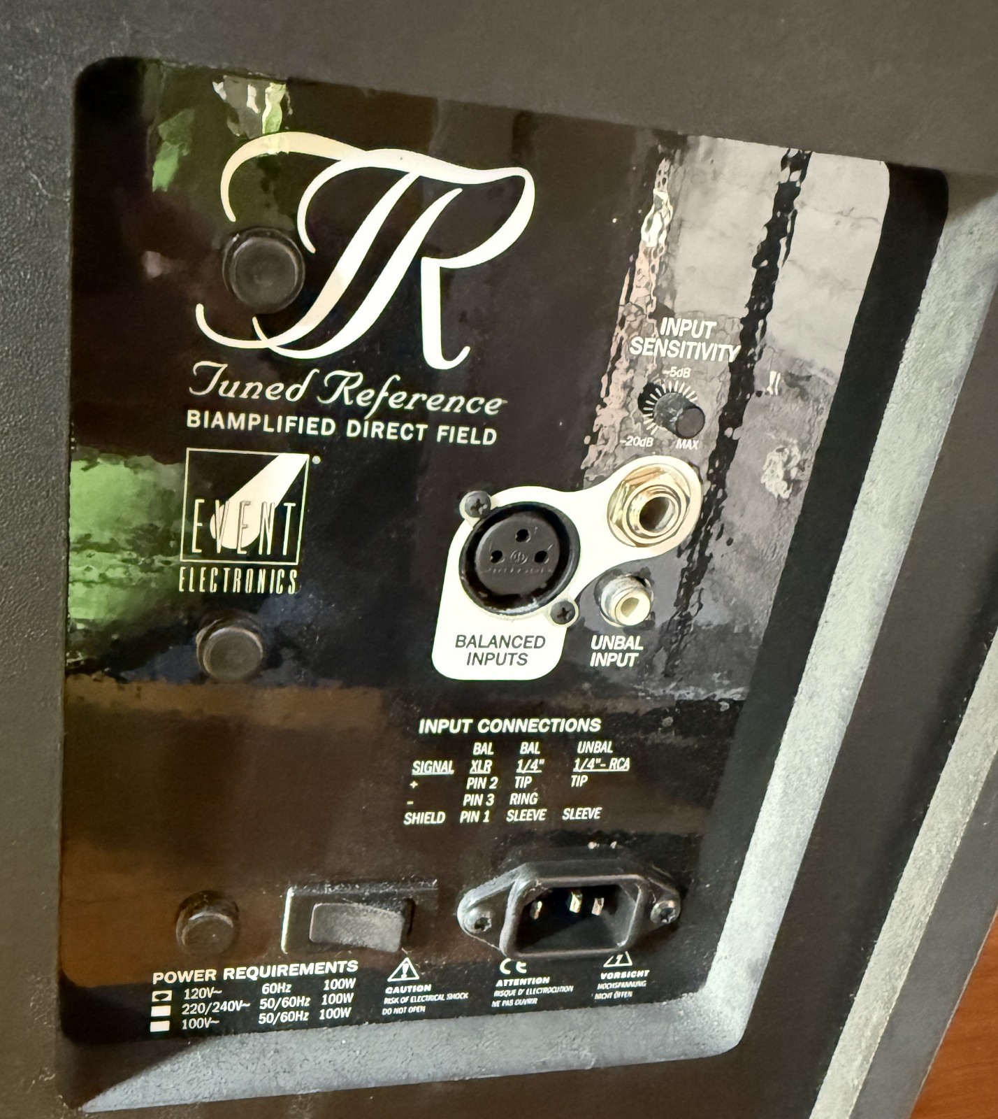 Event Tuned Reference 8XL Studio Monitors, excellent condition, Seattle Area