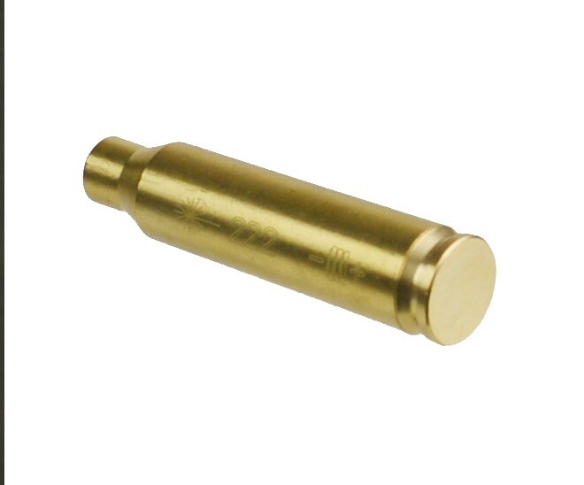 .222 Rem Laser Cartridge Bore Sighter Boresight Sight Battery Included