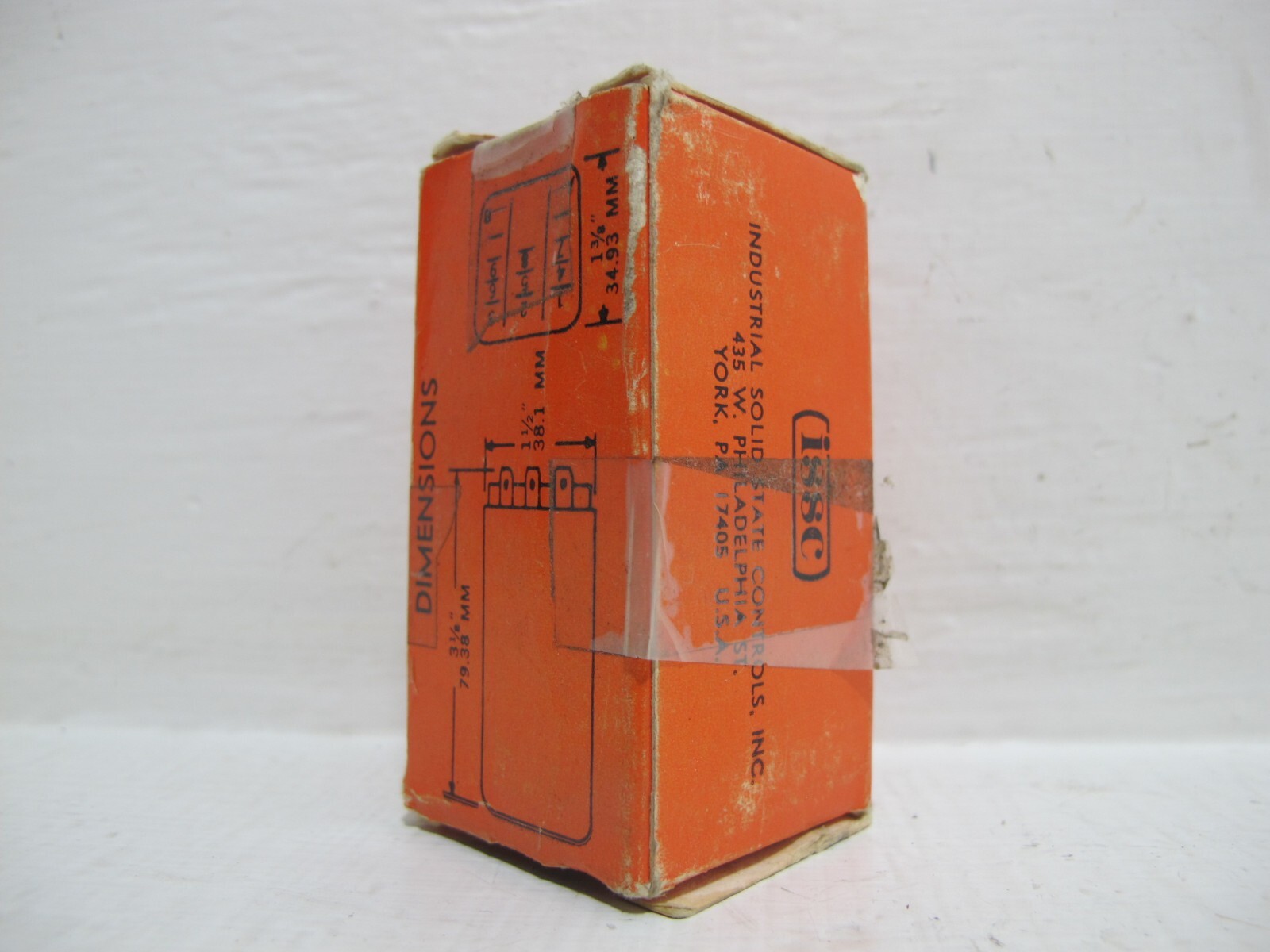 NEW ISSC 1019-100-4-2 Delay Relay Industrial Solid State Controls 101910042